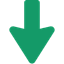 freccia giu verde